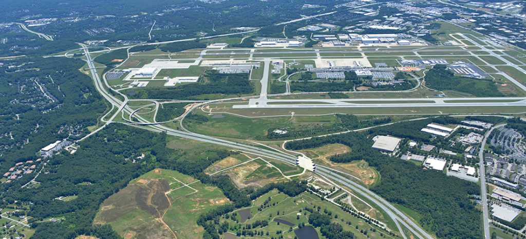 Piedmont Triad Airport Aerial